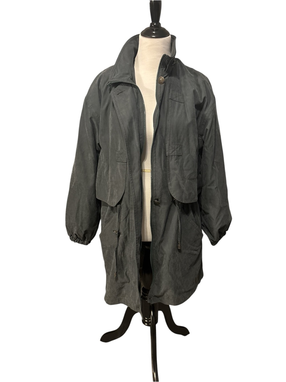 Utility Anorak Jacket in Green
